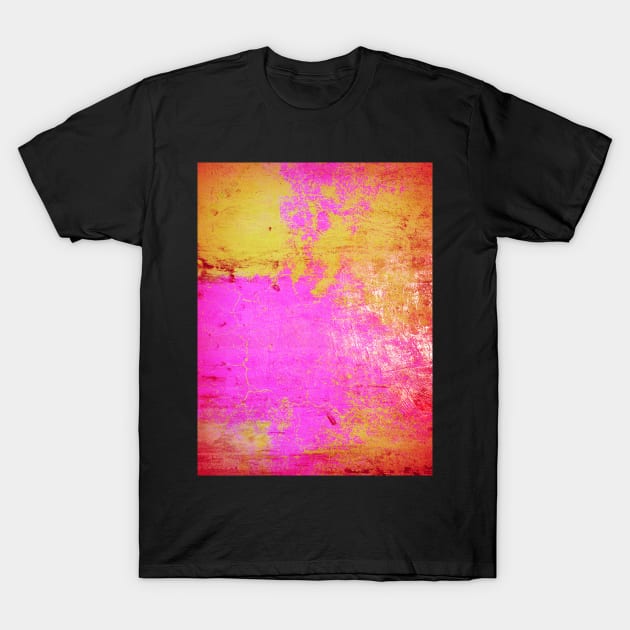 Pink grunge abstract T-Shirt by jen28